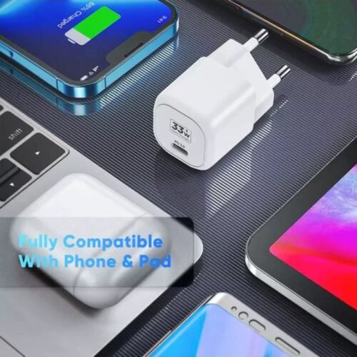 Vidvie ple241c Charger 33 Watt WITH TYPE-C Port