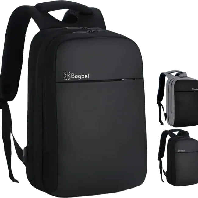 Bagbell Laptop Backpack 15.6 Inch Waterproof Fabric, Gray B-2018