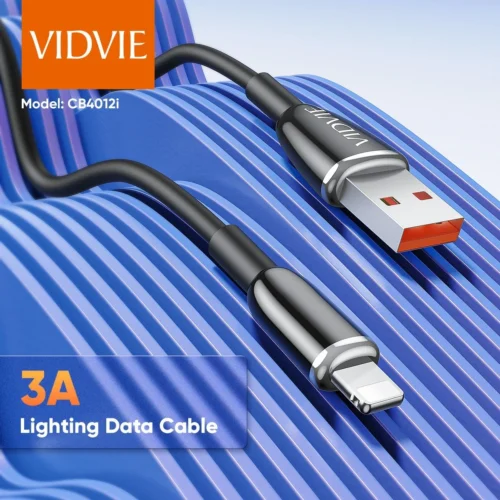 VIDVIE cable lightning cb4012i - 120mm - 3A