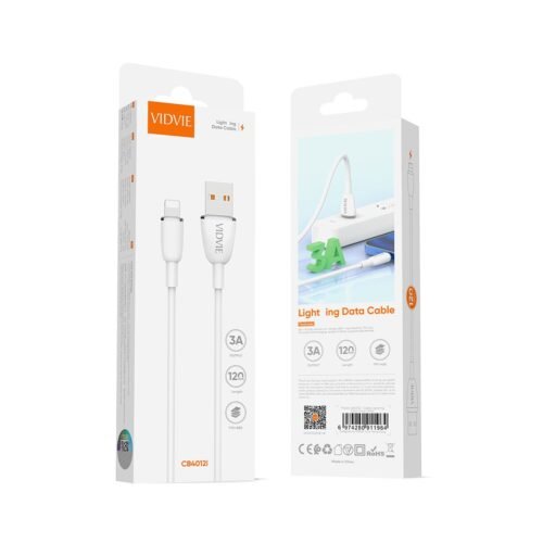 VIDVIE cable lightning cb4012i - 120mm - 3A