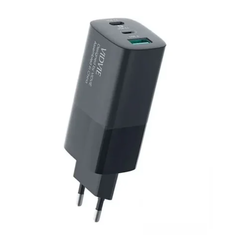 VIDVIE PLE220 65W QC 4.0 + PD 3.0 Charger 3 Ports Super Fast Charging