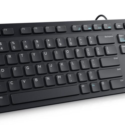 Dell Multimedia Keyboard KB216 USB With Cable Wired PC Arabic & English
