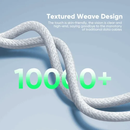 Vidvie CB4024C&C Type-C to Type-C Data Cable PD100W 120cm كابل شحن تايب سي لتايب سي ١٠٠ واط