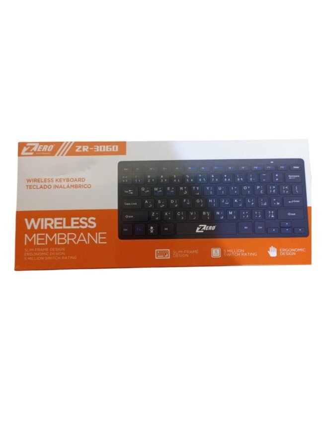 ⁦Zero ZR-3060 mini keyboard supports Bluetooth function⁩ - الصورة ⁦2⁩