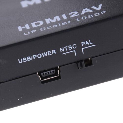 HDMI to AV Video Audio Converter Adapter Supporting PAL/NTSC
