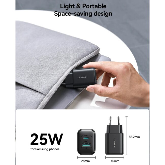 Joyroom 25W A+C Dual-Port Charger JR-TCF13
