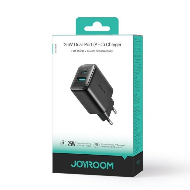 Joyroom 25W A+C Dual-Port Charger JR-TCF13
