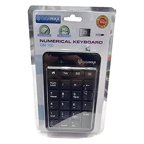 GIGAMAX GM100 CALCULATOR NUMERICAL KEYBOARD