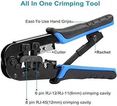 DUAL MODULAR TL-568R CRIMPING TOOL