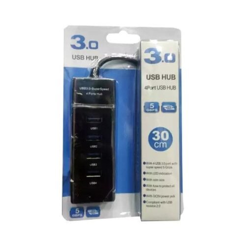 4Ports USB Hub 3.0 Model 303 High Speed Transfer