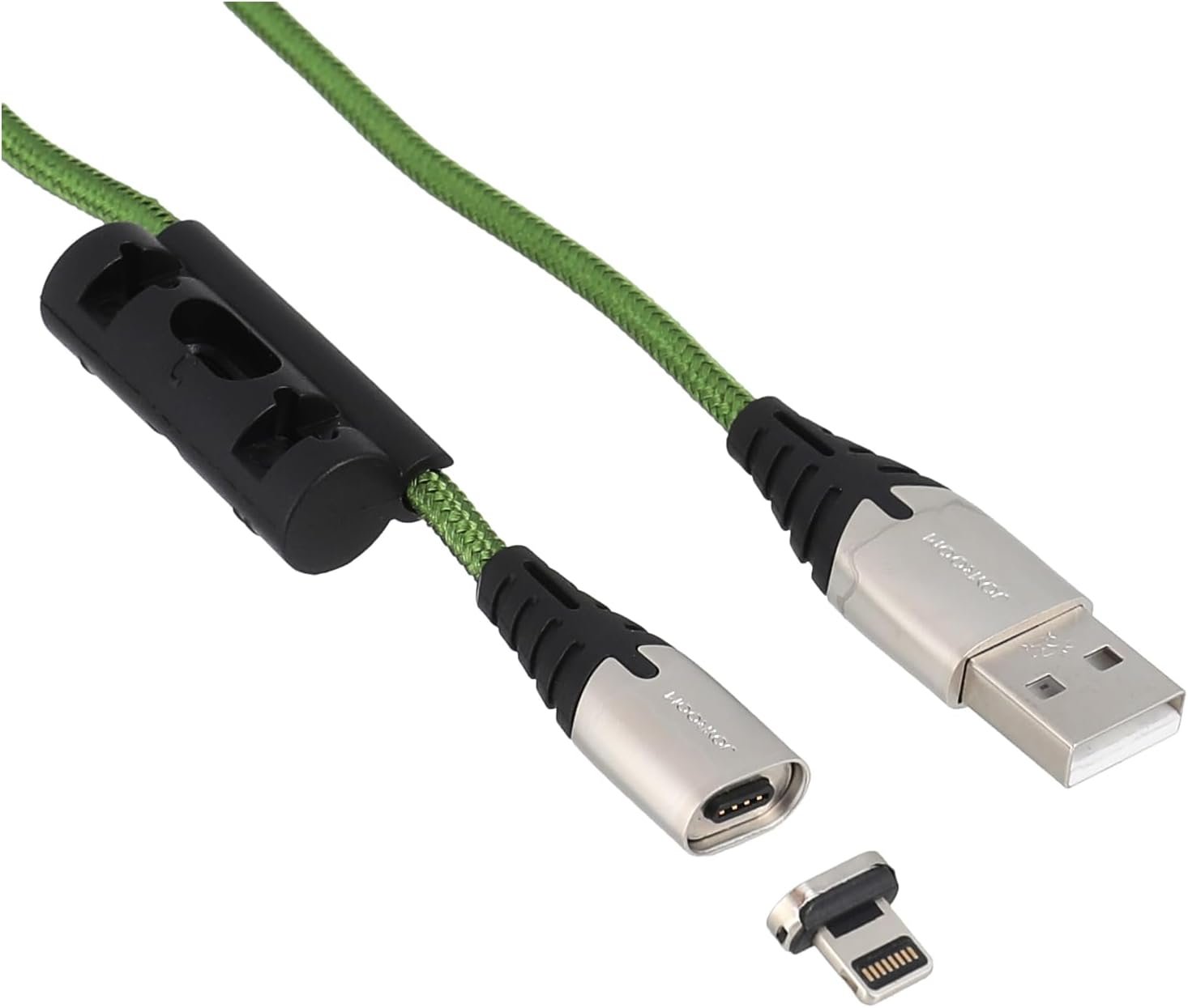 Joyroom S-M408 Magnetic Series iphone Data Cable 1.2M كابل شحن آيفون ممغنط للحفاظ على سوكت الشحن 4 اشترِ كابل آيفون ممغنط Joyroom S-M408S بمصر. كابل مضفر بقوة 3A لشحن ومزامنة البيانات وحماية سوكت الشحن من التلف بأفضل سعر.