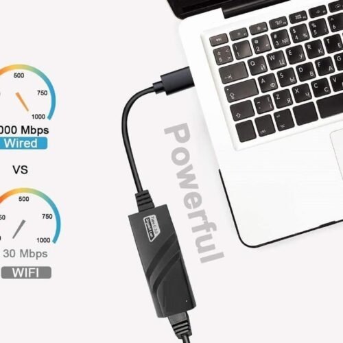 USB Type C 3.0 to Ethernet Adapter RJ45 Gigabit LAN 10/100/1000 Mbps