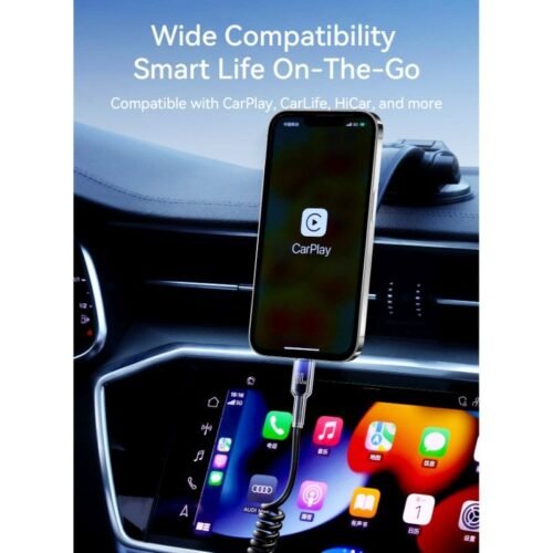 Joyroom S-A43 60W PD Coiled Type-C to Type-C Cable 1.5m Fast Charging Cable with Durable and Flexible Design