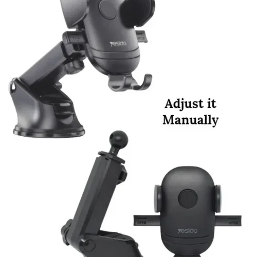 Yesido C138 Adjustable Clip Suction Cup Car Holder