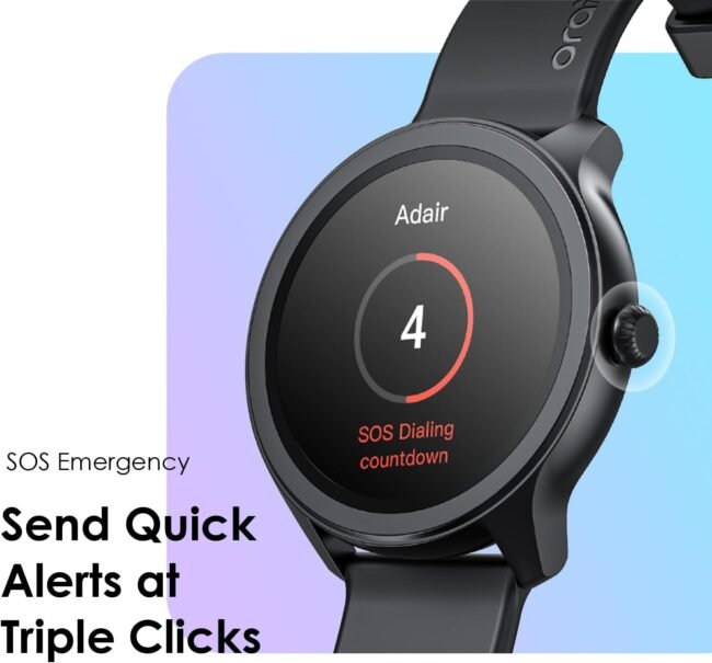 ⁦Oraimo Watch 2R OSW-30 Bluetooth Fitness Smart Watch for Men and Women 1.39"HD⁩ - الصورة ⁦3⁩