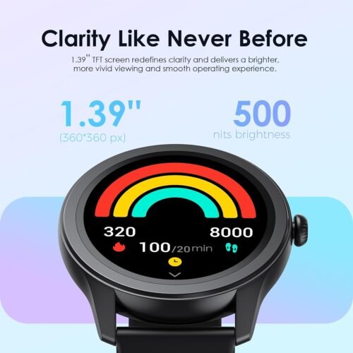 Oraimo Watch 2R OSW-30 Bluetooth Fitness Smart Watch for Men and Women 1.39"HD