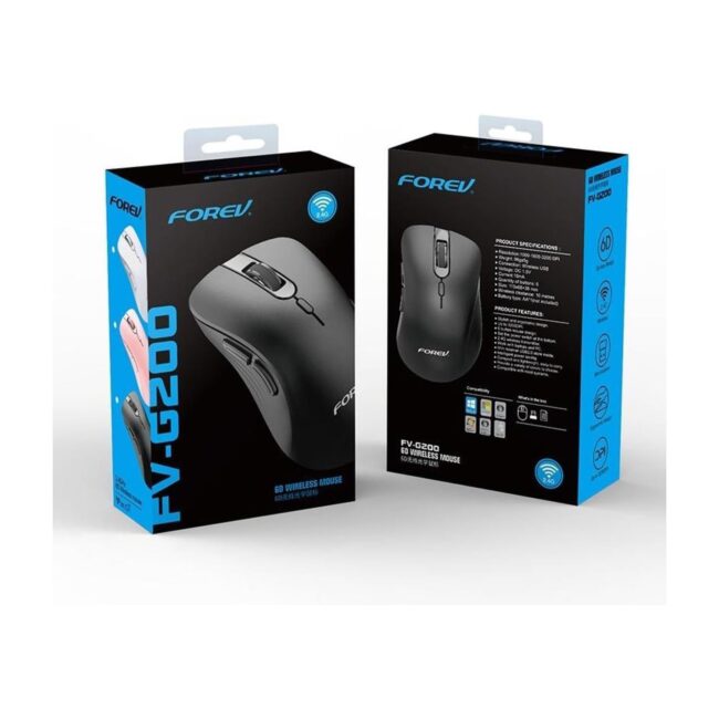 Forev FV-G200 Wireless Mouse 6 Buttons  3200DPI