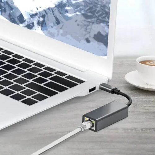 USB C Ethernet Adapter: High-Speed Network Adapter, Portable USB 2 Ethernet Adapter for Enhanced Connectivity