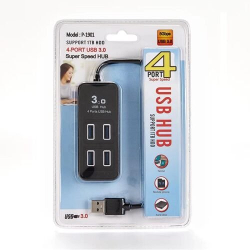USB Hub 4 Ports -P-1901 usb3.0