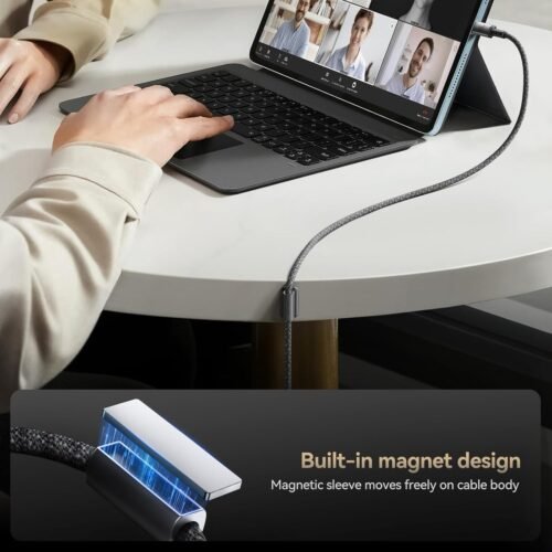 Joyroom S-A50 Unlimited Series 60W Type-C to Type-C Fast Charging Data Cable, 1.2 m Length