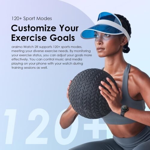 Oraimo Watch 2R OSW-30 Bluetooth Fitness Smart Watch for Men and Women 1.39"HD