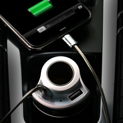 REMAX RCC218 CAR CHARGER 2USB 4.8A Fast Dual USB شاحن سيارة متعدد المنافذ
