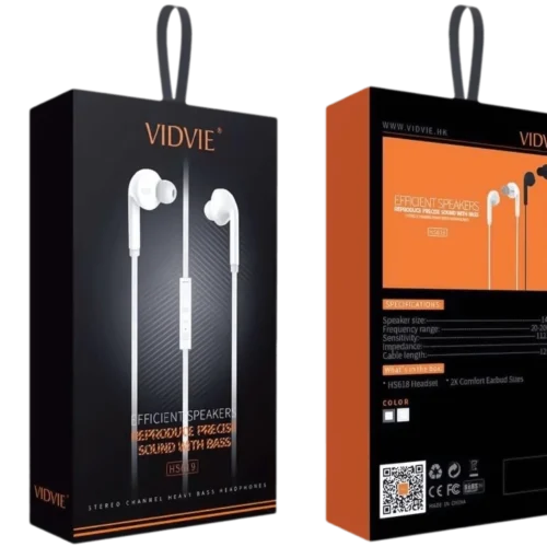 VIDVIE HS619 Wired Earphone Aux
