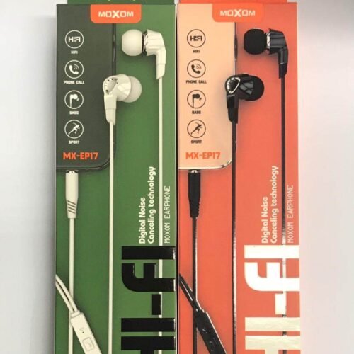 Moxom MX-EP17 Wired In Ear Earphone With Microphone
