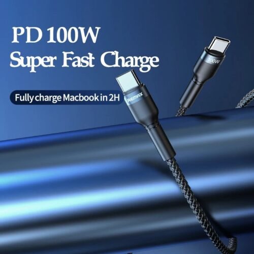 Remax RC-172 Fast Charging And Data Transmission Type-C Cable 1000MM