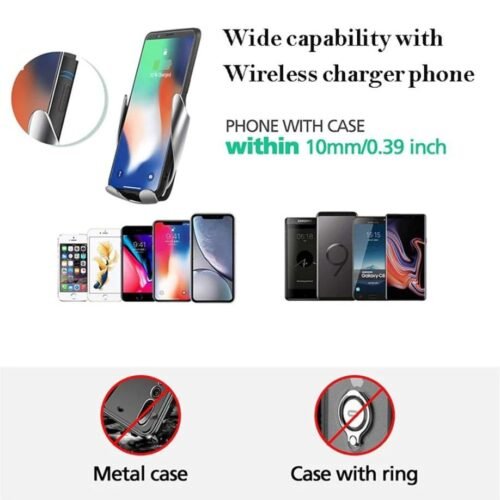 HOLDER car wireless charger s5 smart sensor original