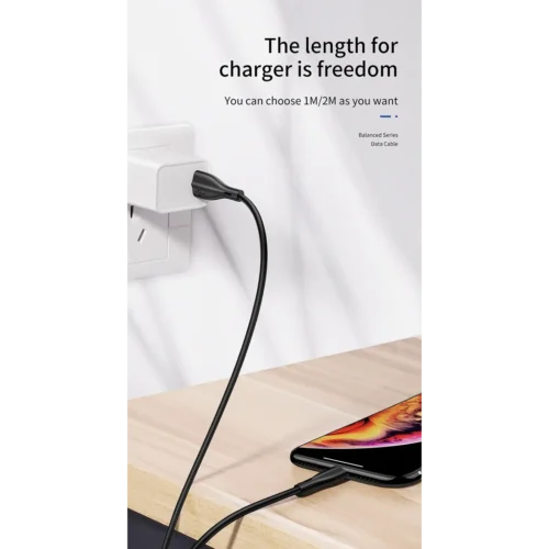 اشترِ كابل Joyroom S-M405 USB-C بمصر. كابل PVC مرن وقوي بقوة 2.4 أمبير لشحن ومزامنة أجهزة الأندرويد والملحقات بأفضل سعر من KCS Store.
