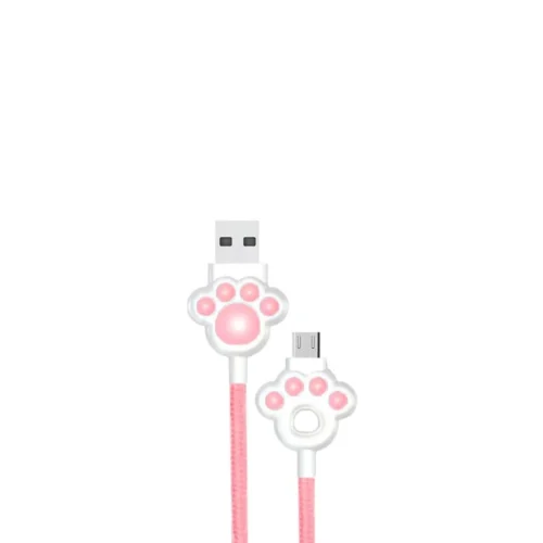 Joyroom S-M125 cute paw data cable 1m Micro
