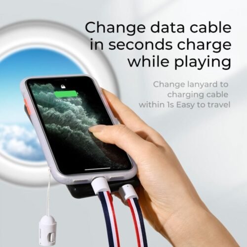 JOYROOM S-0821G1 G1 Series 2.1A Micro USB Creative Lanyard Style Charging Data Cable, Length: 85cm