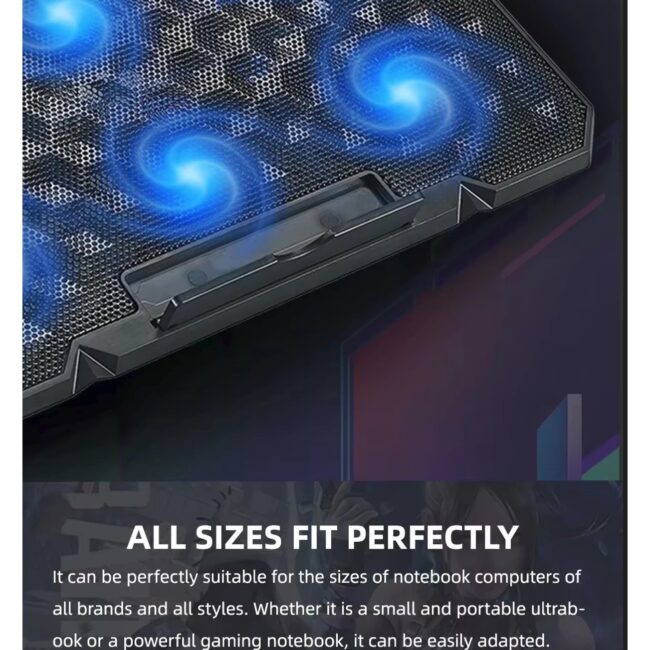 Jertech KL333 Gaming Laptop Cooling Pad