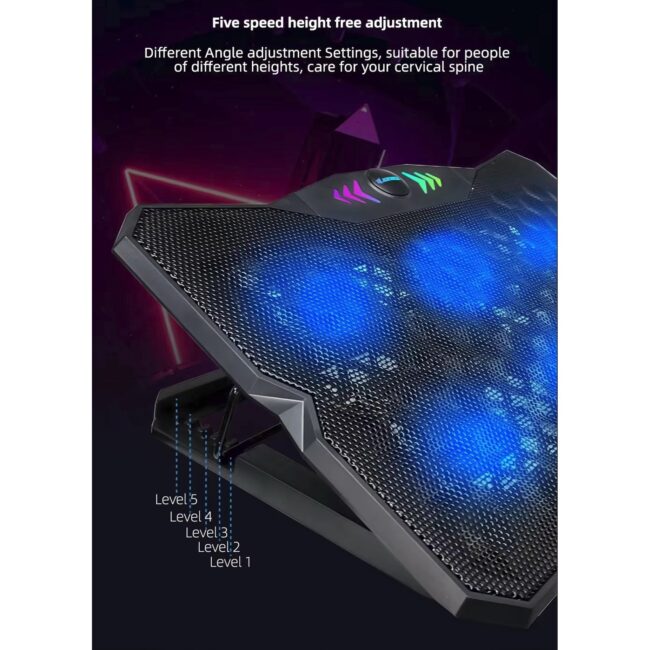 Jertech KL333 Gaming Laptop Cooling Pad