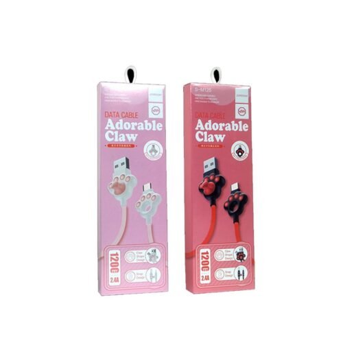 Joyroom S-M125 cute paw data cable 1m Micro