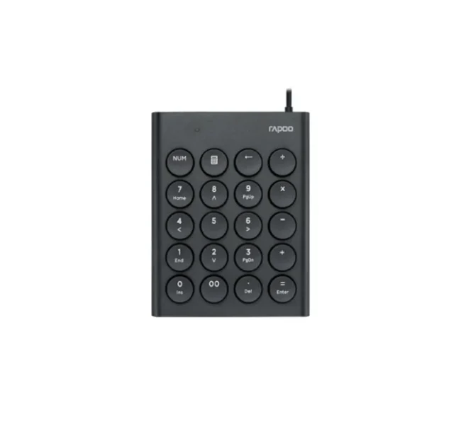 ⁦Rapoo K30 Wired Numlock Keyboard usb⁩ - الصورة ⁦5⁩
