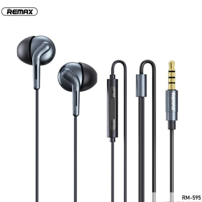 REMAX RM-595  Earphone Wired 3.5mm headset for mobile