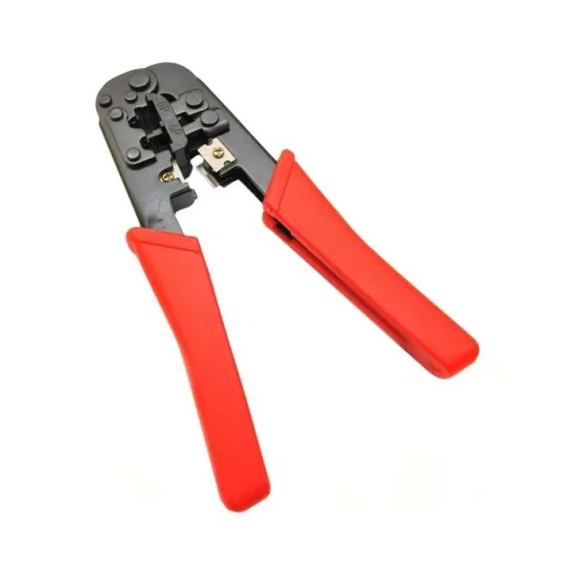 Dual Modular RJ45 Ratchet Crimping Tool
