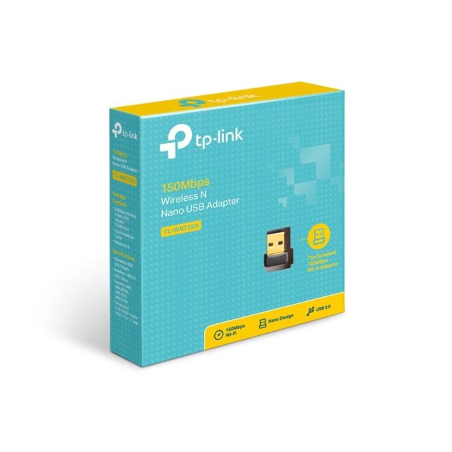TP-LINK TL-WN725N V.3 150Mbps Wireless N Nano USB WiFi Adapter