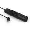 The iLOCK no.5028 is a reliable, mid-sized power strip designed for efficiency and safety. It features a streamlined 4-outlet layout that is ideal for workstations or home entertainment centers.