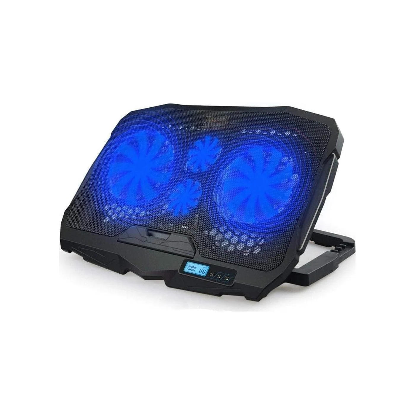 GIGAMAX Laptop USB Cooling Pad S18 Plus With Led Screen