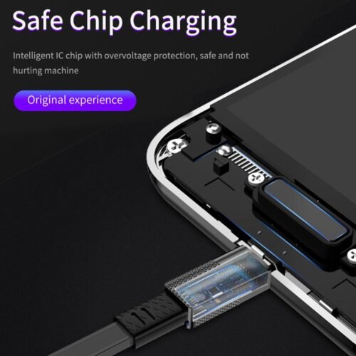 اشترِ كابل Joyroom S-M360 Type-C بقوة 3A بمصر. كابل معدني متين ضد القطع بقلب نحاسي معزز لشحن ومزامنة أجهزتك بأفضل سعر من KCS Store.