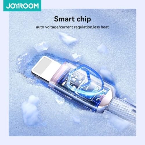 Joyroom Crystal Clear Series 3A USB-A to USB-C to 1.2m - S-A42