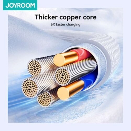 Joyroom Crystal Clear Series 3A USB-A to USB-C to 1.2m - S-A42