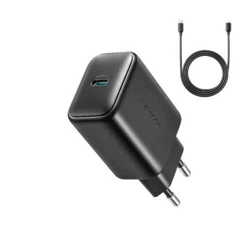 اشتري شاحن Joyroom JR-TCF23 بقوة 25W يدعم شحن سامسونج السريع الفائق وآيفون. حماية ذكية ومخرج Type-C و كابل ٦٠ واط بأفضل سعر في مصر.