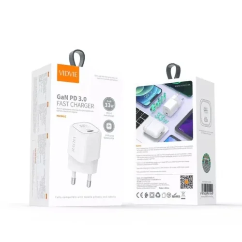 Vidvie ple241c Charger 33 Watt WITH TYPE-C Port
