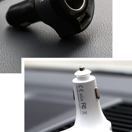 REMAX RCC218 CAR CHARGER 2USB 4.8A Fast Dual USB شاحن سيارة متعدد المنافذ