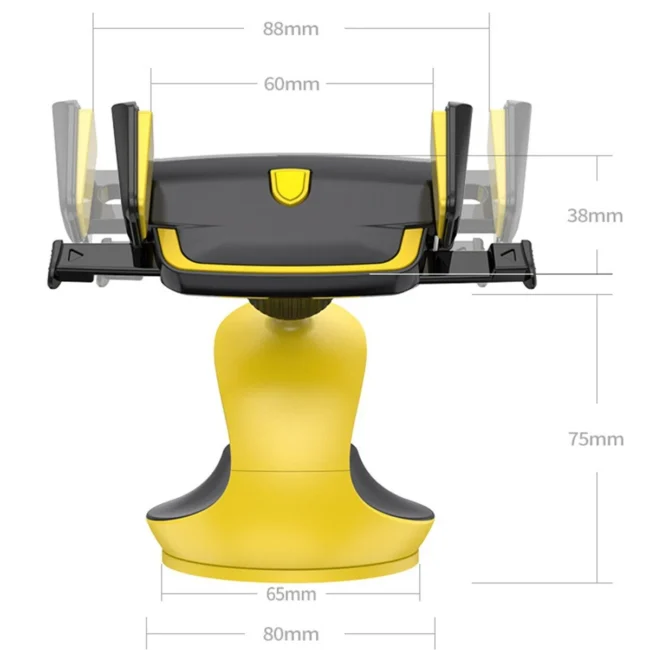 JOYROOM JR-ZS162 Mechanical Hand Sucking Disk Car Mount