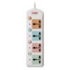 Fora 604, 4 port, with 4 keys, 10a, 220v, 2200w, power strip 3m